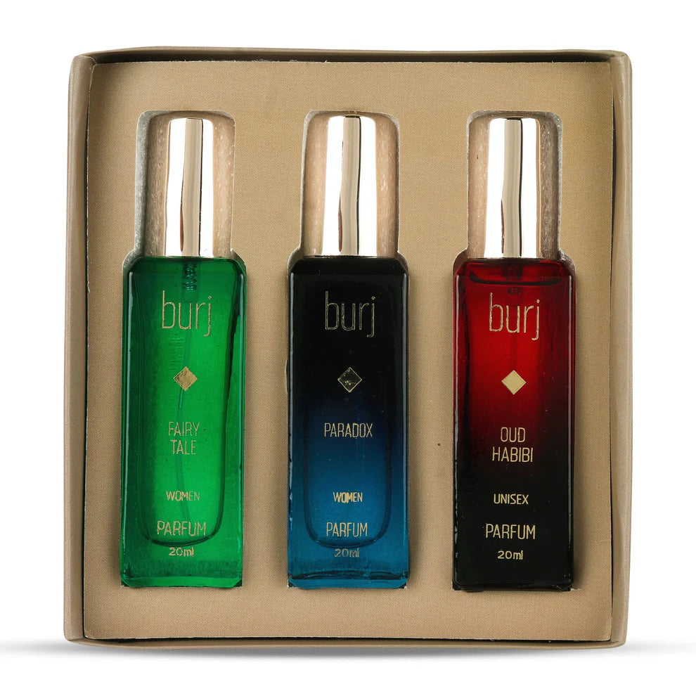 Women Gift Pack 3 Perfume Bottles (20ml x 3)